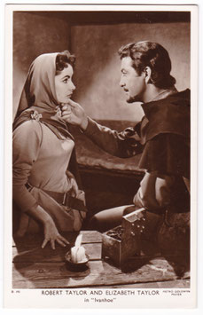 Robert Taylor. Elizabeth Taylor "Ivanhoe" D 192