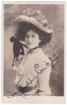 Madge Crichton. Rotary 1533 A. Signed postcard