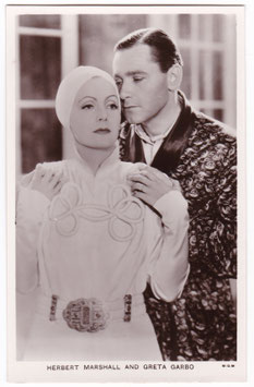 Herbert Marshall and Greta Garbo. Film Partners 145