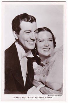 Robert Taylor and Eleanor Powell. Film Partners P 186