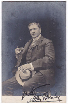 Arthur Bourchier. Giesen. Signed postcard