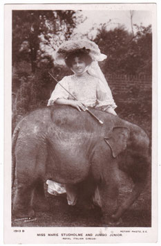Marie Studholme. Royal Italian Circus. Rotary 1913 B