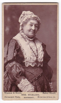 Mary Anne "Fanny" Stirling. Window & Grove. Taunus ad. CDV