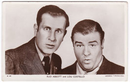 Bud Abbott and Lou Costello. Picturegoer W 698