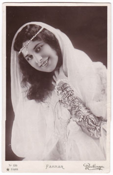 Geraldine Farrar. Misch & Co. Reutlinger, Paris, 193