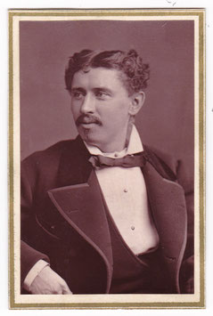 Frederick Vokes. Woodburytype CDV