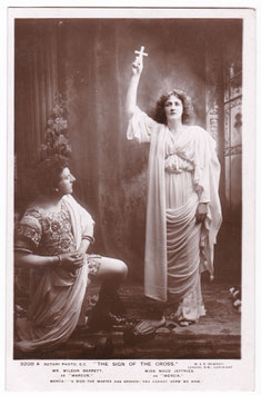 Maud Jeffries. Wilson Barrett "The Sign Of The Cross" Rotary 3208 A