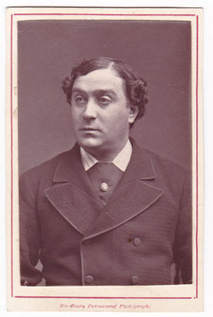David James. Elliott & Fry. Woodburytype CDV
