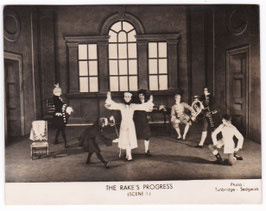 Robert Helpmann "The Rake's Progress" mini photocard
