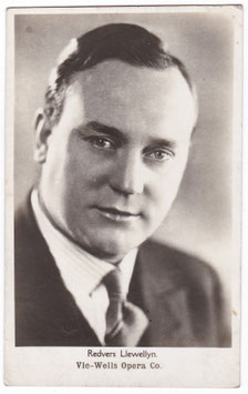 Redvers Llewellyn. Baritone. Vic-Wells Opera Co