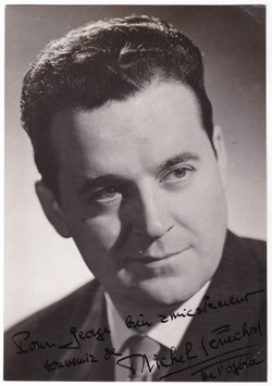 Michel Sénéchal. Signed photo
