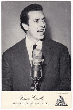 Franco Corelli. Della Cetra. Promo photo