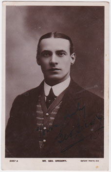 George Gregory. Comedian. Rotary 2357 A. Signed postcard