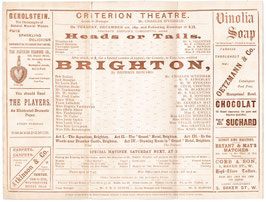 Brighton. Charles Wyndham, Mary Moore, Sybil Carlisle, Mary Ansell, Akerman May. Criterion, December 1891