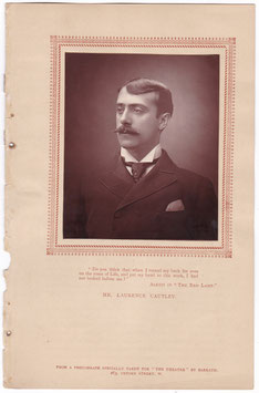 Laurence Cautley. Barraud, 1887. Woodburytype