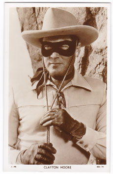Clayton Moore. The Lone Ranger. Picturegoer S 190
