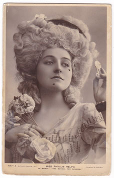 Phyllis Relph "The School For Scandal" Rotary 4871 A