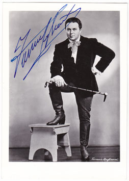 Ferruccio Tagliavini. Signed photo