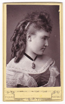 Bianca Bianchi. German soprano. Figaro Portrait. CDV