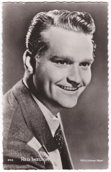 Red Skelton. MGM 243. French postcard