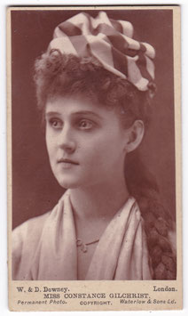 Connie Gilchrist. W & D Downey. CDV