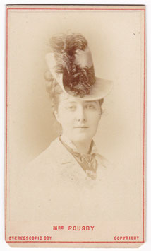 Clara Rousby. London Stereoscopic CDV (a)
