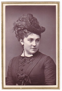 Marie Roze. Soprano. Woodburytype CDV