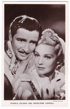 Ronald Colman and Madeleine Carroll. Film Partners P 223