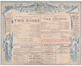 Two Roses: The Cuckoo. William Farren, George Giddens, Sydney Brough, Maude Millett, Annie Hughes. Criterion, 1887/88