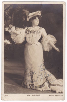 Ada Blanche. Rotary 1652. Signed postcard
