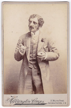 J F Graham as Beau Farintosh "School" Harrington cabinet photo