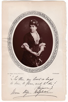 Marie Roze (Mrs James Henry Mapleson) Woodburytype