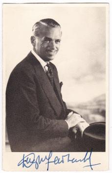 Douglas Fairbanks Jr. Signed photocard