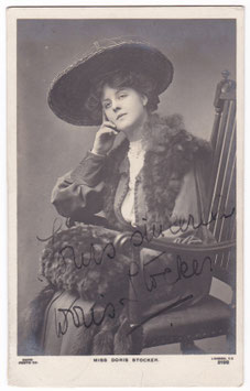 Doris Stocker. Rapid 2195. Signed postcard