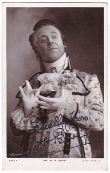 William Henry Berry. Rotary 4243 A. Signed postcard