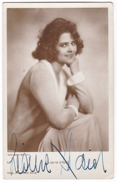 Liane Haid. Ross-Verlag 973/4. Signed postcard
