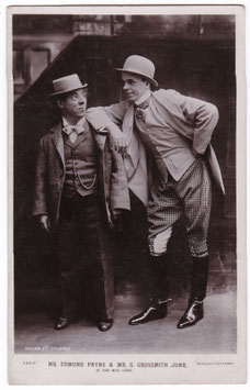 Edmund Payne and George Grossmith Jr "Our Miss Gibbs" Beagles 538 O