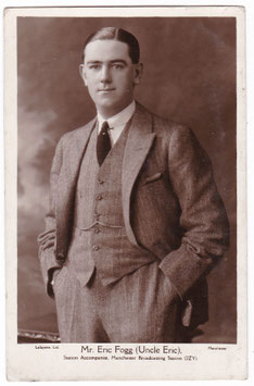 Eric Fogg. Uncle Eric. Manchester Radio (2ZY) Lafayette Ltd