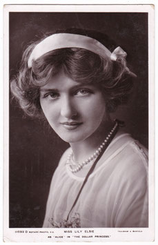Lily Elsie "The Dollar Princess" Rotary 11593 D