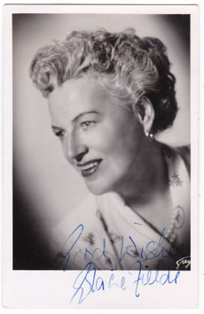 Gracie Fields. Signed photo
