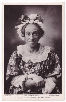 Horace Mills "Mother Hubbard" Prince's Theatre, Bristol. Grosvenor Series 33