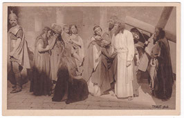 Anton Lang as Jesus Christ. 1922 Oberammergau Passion Play. Bruckmann 33