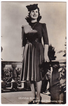 Deanna Durbin. Echte Foto 440