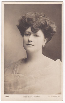 Billie Barlow. D'Oyly Carte (1878-1883) Later performed in musical theatre, music hall and variety. Rotary 1756 A