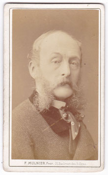 Charles Joshua Chaplin. French painter. F Mulnier. CDV