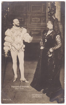 Lilli Lehmann and Francesco D'Andrade "Don Giovanni" G.G. Co.