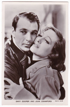 Gary Cooper and Joan Crawford. Film Partners P 102