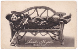 Charlie Chaplin "The Idle Class" 1921. The Golden Dome, Picture Theatre, Camberwell. Cinema Art postcard