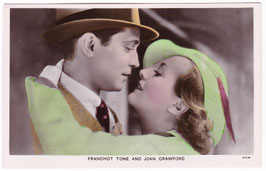 Franchot Tone and Joan Crawford. Film Partners PC 133