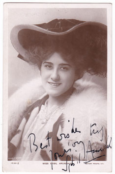 Sybil Arundale. Rotary 1539 Z. Signed postcard